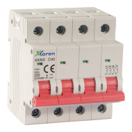 XKOREN 25A 3kA 4 Kutup B Eğrisi Otomatik Sigorta XKOREN 25A 3kA 4 Kutup B Eğrisi Otomatik Sigorta